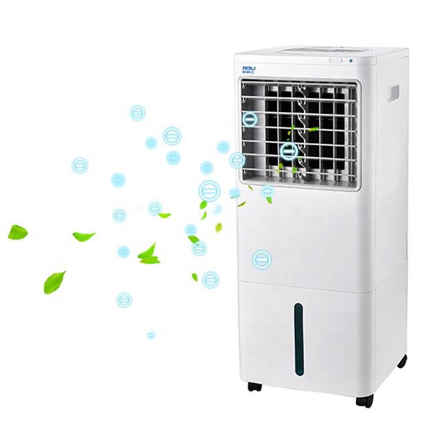 RBW evaporative air cooler with built-in silver ion sterilizer
