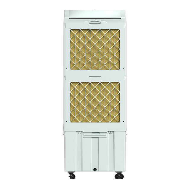 Energy-saving Ultra-quiet Fan 45L Large Detachable Water Tank Auto Evaporative Air Cooler Fan with Touch Control Sensor Panel