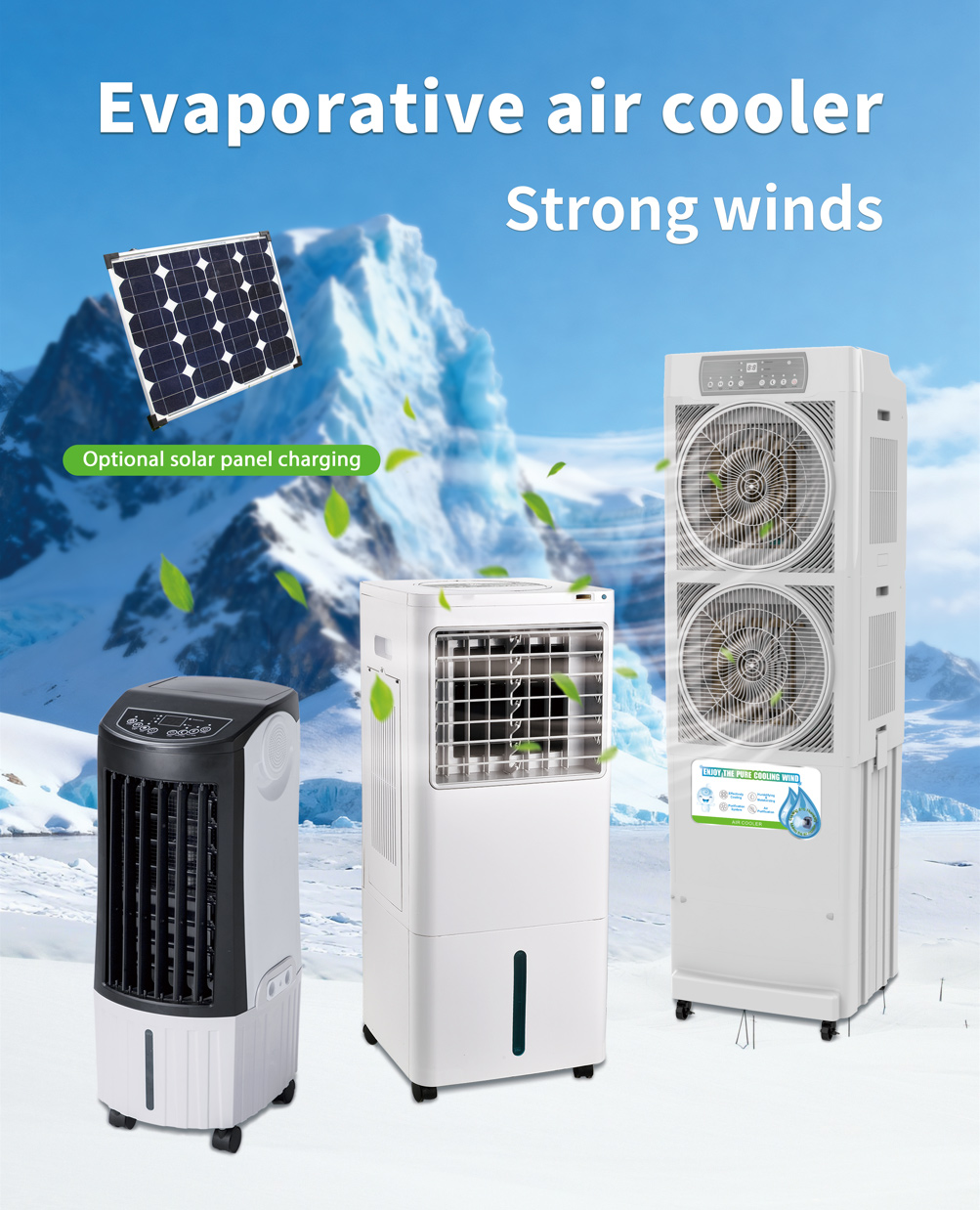 Solar-Powered Evaporative Air Coolers: A New Green Option for Cooling