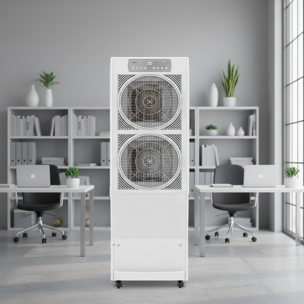 RBW--V9EH Evaporative Air Cooler with Dual Air Outlets, Energy Saving & Enhanced Air Performance