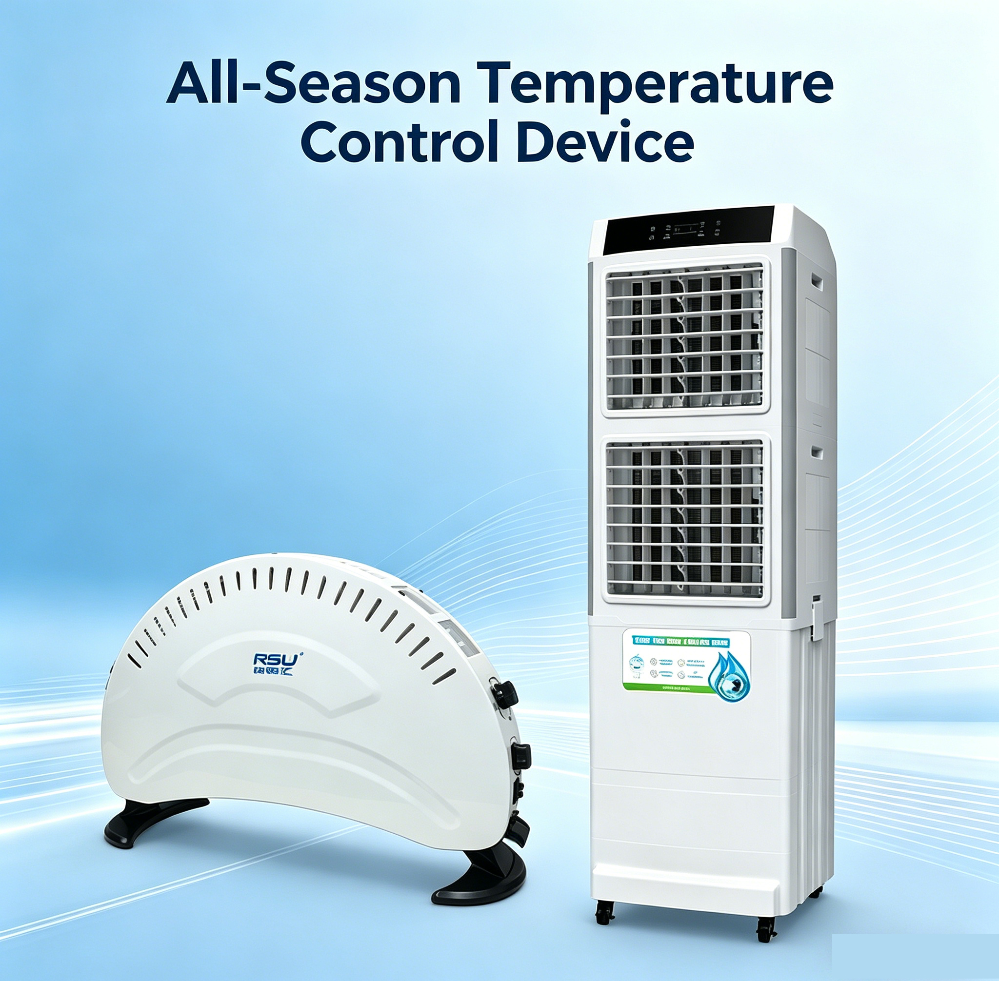 The Perfect Pair for All Seasons – Our Air Cooler and Convector Heater