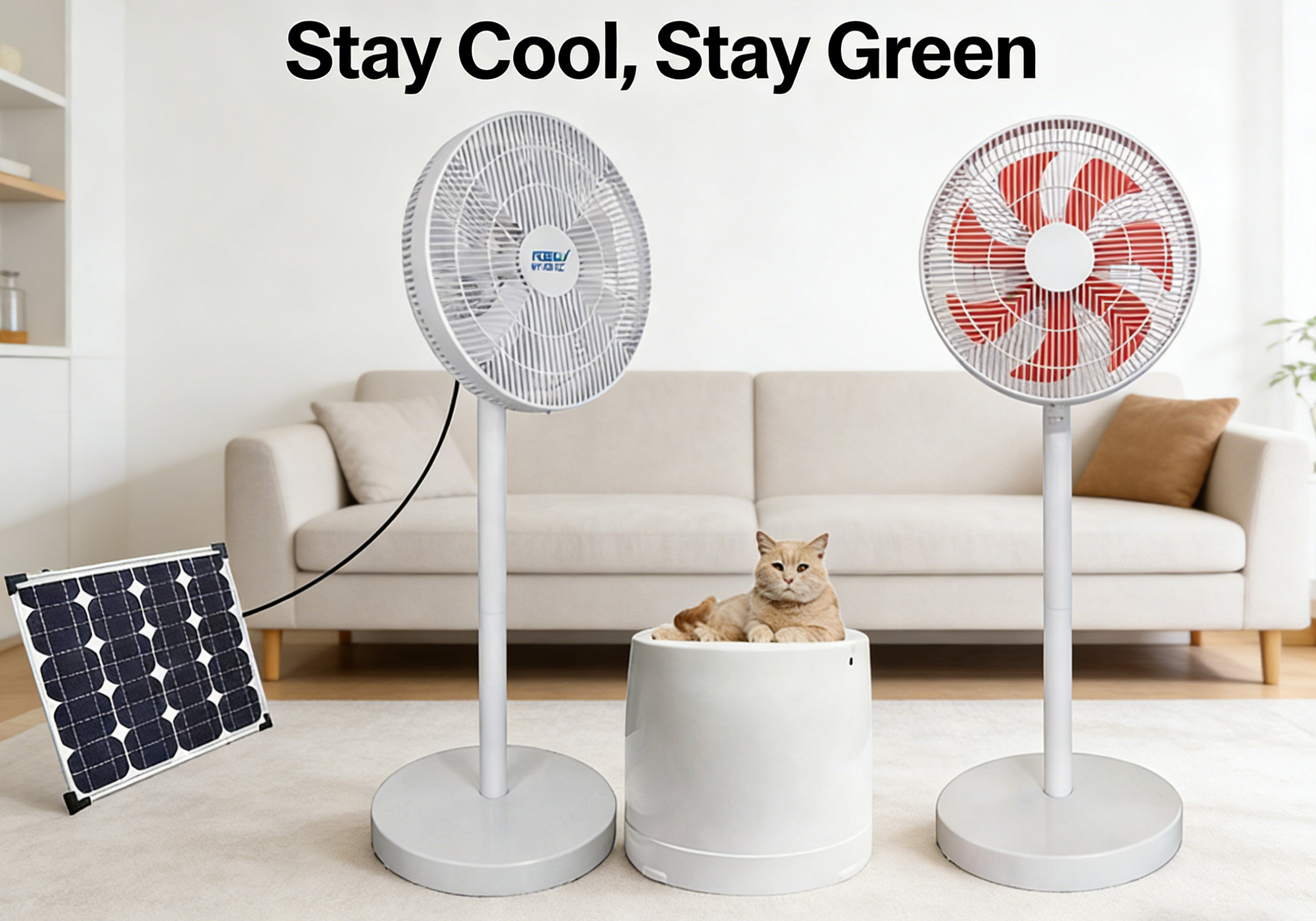  FSZ-32 Series DC Pedestal Fan: Your Quiet Companion for Cool Comfort Anywhere